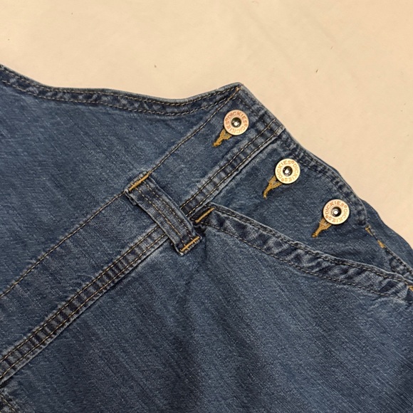 Dickies Classic Blue Denim Pocket Overalls y2k baggy - Picture 3 of 8